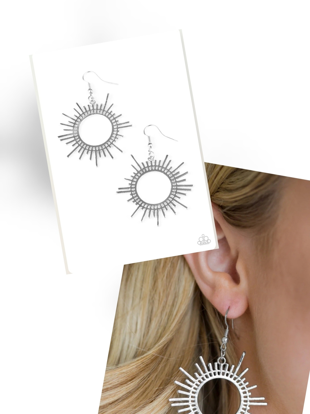 ALL SIZZLE SILVER EARRINGS